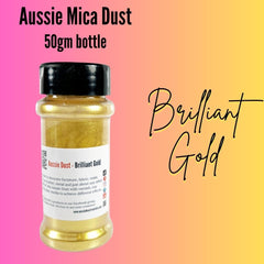 Brilliant Gold - Aussie Dust Mica Powder Cosmetic Grade
