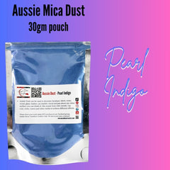 Pearl Indigo - Aussie Dust Mica Powder Cosmetic Grade