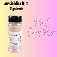 Pearl Coral Rose - Aussie Dust Mica Powder Cosmetic Grade