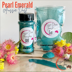 Pearl Emerald - Aussie Dust Mica Powder Cosmetic Grade