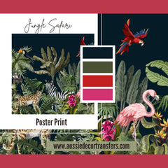 Jungle Safari - Not Your Average Poster Print