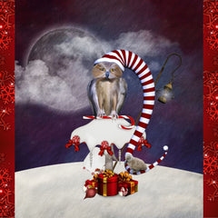 Christmas Hoot Luxe Decoupage Paper