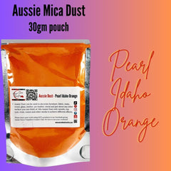 Pearl Idaho Orange - Aussie Dust Mica Powder Cosmetic Grade
