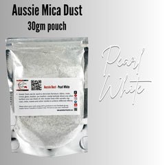Pearl White - Aussie Dust Mica Powder Cosmetic Grade