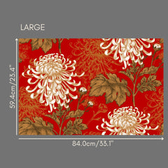 Japanische Chrysanthemen – kein durchschnittlicher Posterdruck!