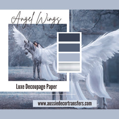 Angel Wings Luxe Decoupage Paper