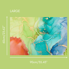 Chromatic Split Alcohol Ink - Not Your Average Poster Print