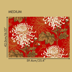 Japanese Chrysanthemums - Not Your Average Poster Print