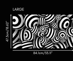 Zebra Billiards Adhesive Peel & Stick Vinyl Print