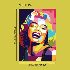 Marilyn in Farbe – kein durchschnittlicher Posterdruck!