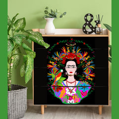 Frida and the Parrot - Not Your Average Poster Print