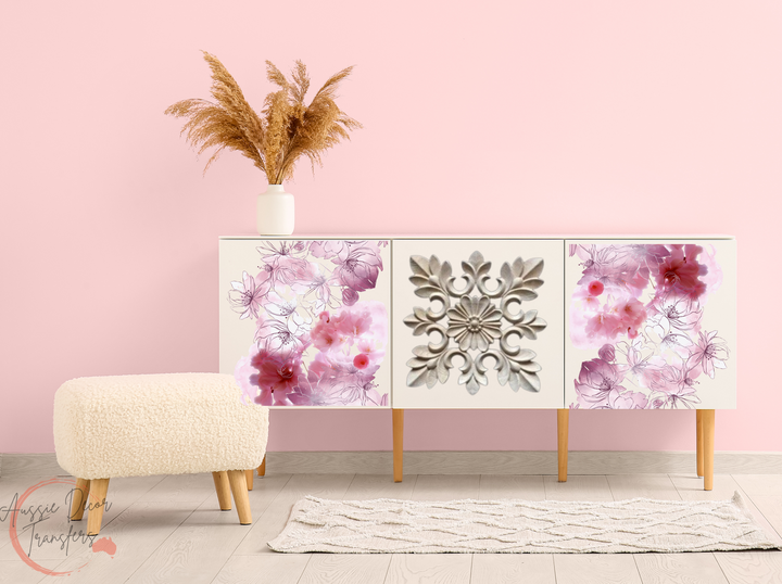 Cherry Blossoms Luxe Decoupage Paper