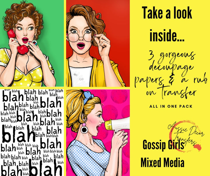 Gossip Girls Multi Mixed Media Pack
