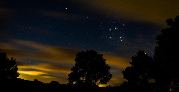 The Southern Cross - only seen in the southern hemisphere