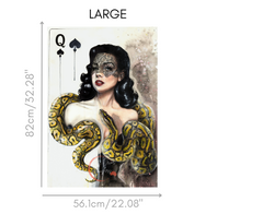 Queen of Spades Luxe Decoupage Paper