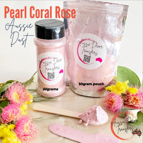Pearl Coral Rose - Aussie Dust Mica Powder