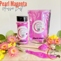 Pearl Magenta - Grado cosmético en polvo de mica en polvo australiano