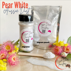 Blanco perla - Grado cosmético en polvo de mica en polvo australiano