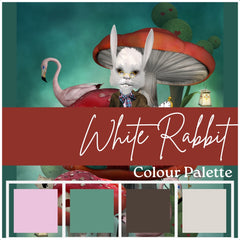 White Rabbit & The Tea Party Quality Decoupage Rice Paper