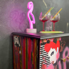 Pop Art II Rub on Transfer Furniture & Craft Decals