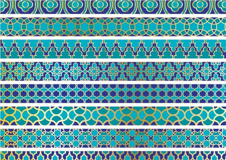 Aussie Decor Transfers Poster Print Green Tribal Pattern - Not Your Average Poster Print! - AUS Only