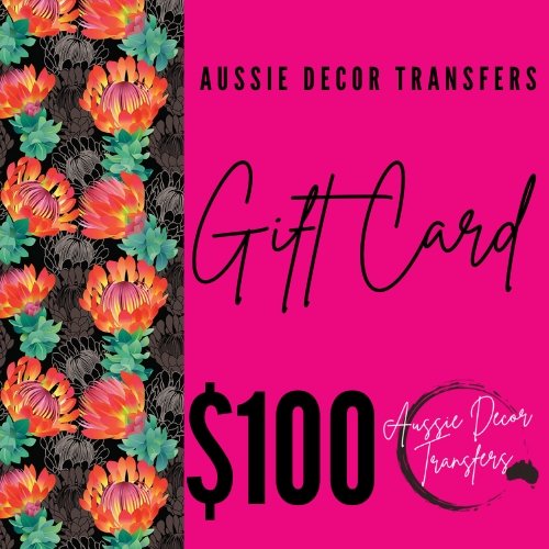 Gift Cards - Aussie Decor Transfers