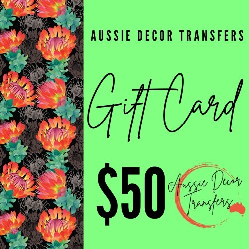Gift Cards - Aussie Decor Transfers