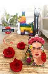 Aussie Decor Transfers Poster Print Smokin' Frida - Not Your Average Poster Print!